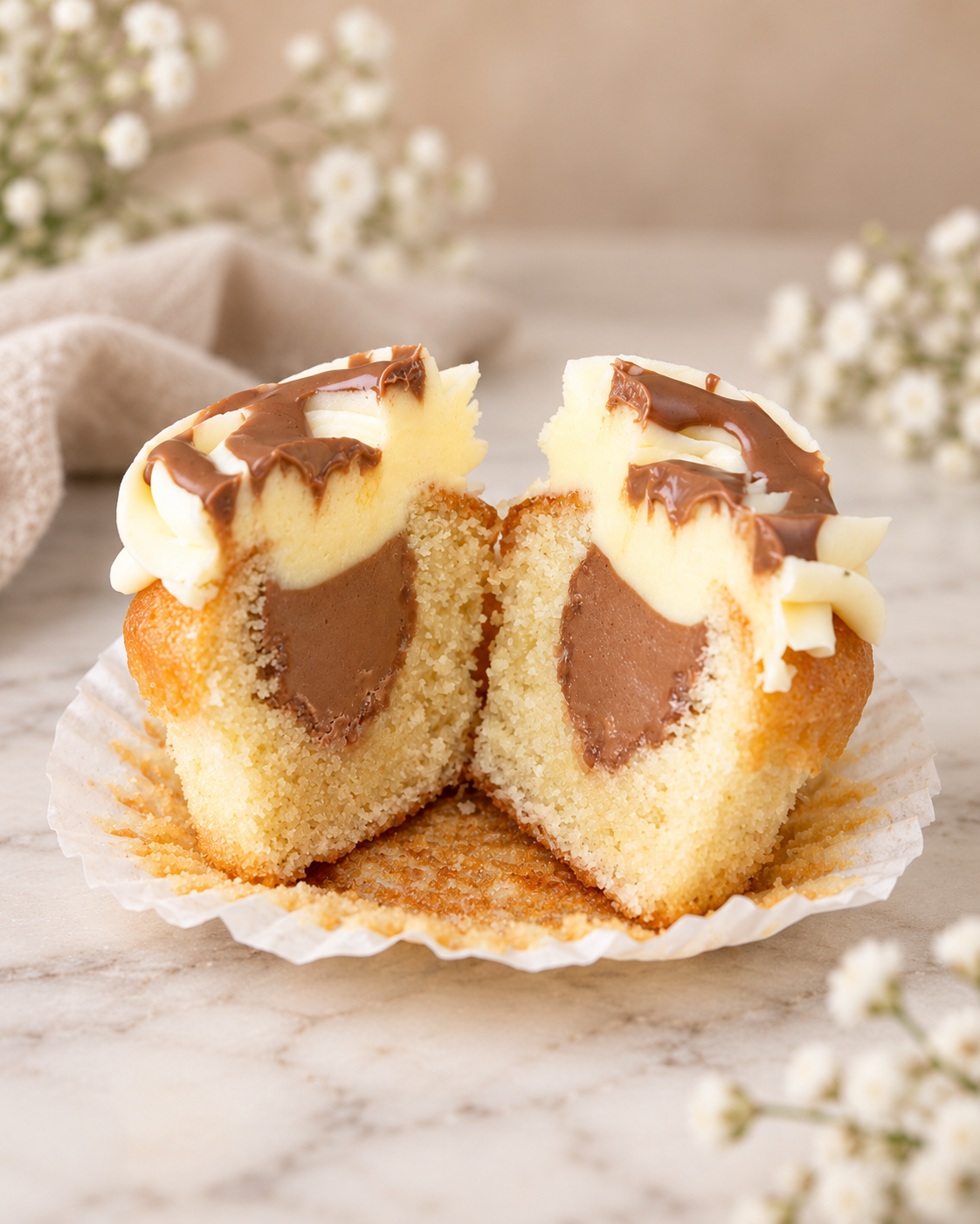 Nutella Cupcake