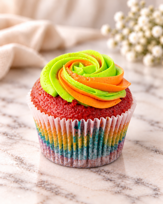 Rainbow Cupcake