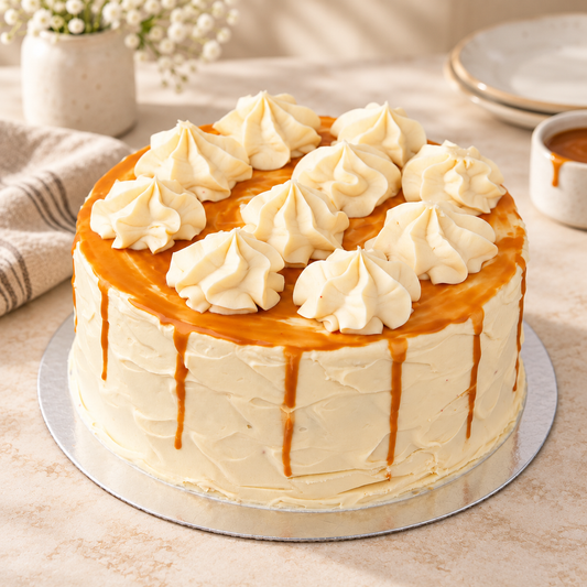 Vanilla Caramel Cake