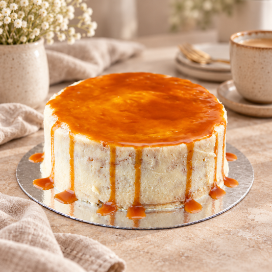 Caramel Drip Mini Cake