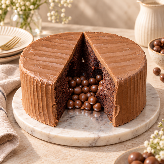 Death by Chocolate Cake filled with Chocolate Treats