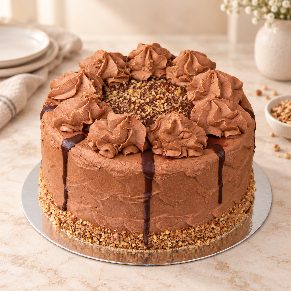 Ferrero Rocher Cake