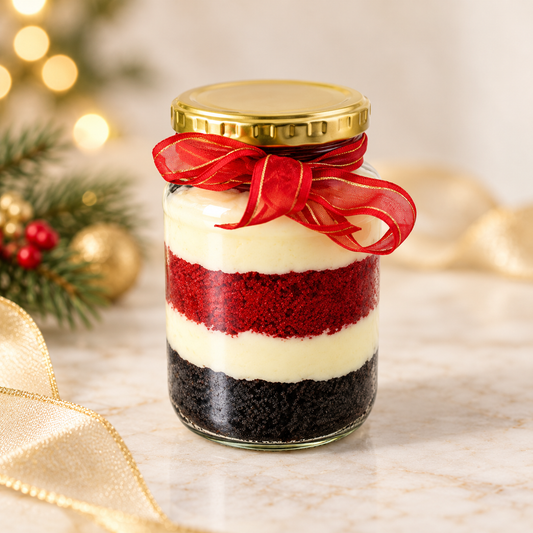 Xmas Cake Jar