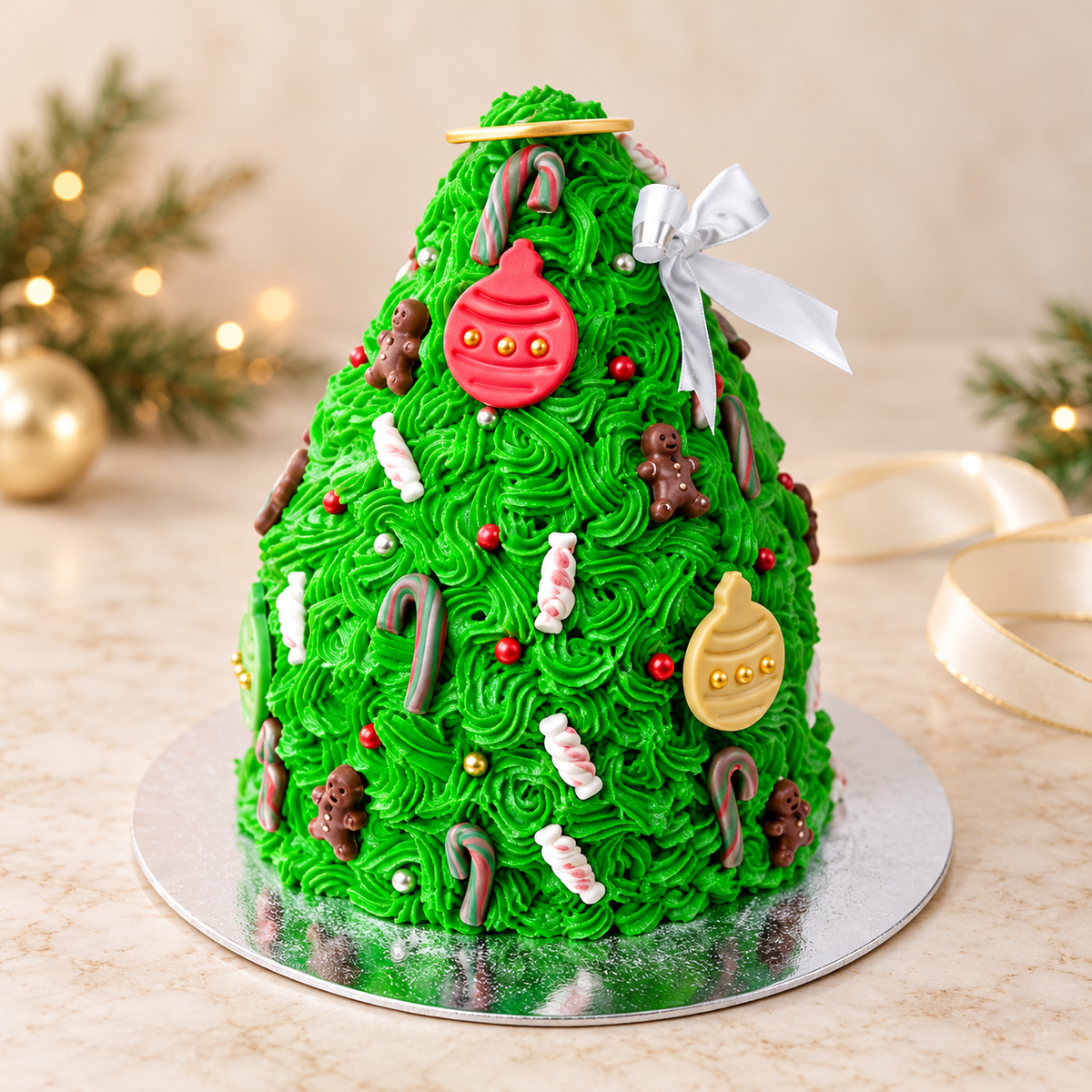 Christmas Tree Cake