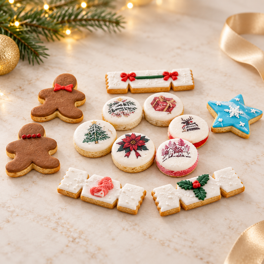 Christmas Macarons