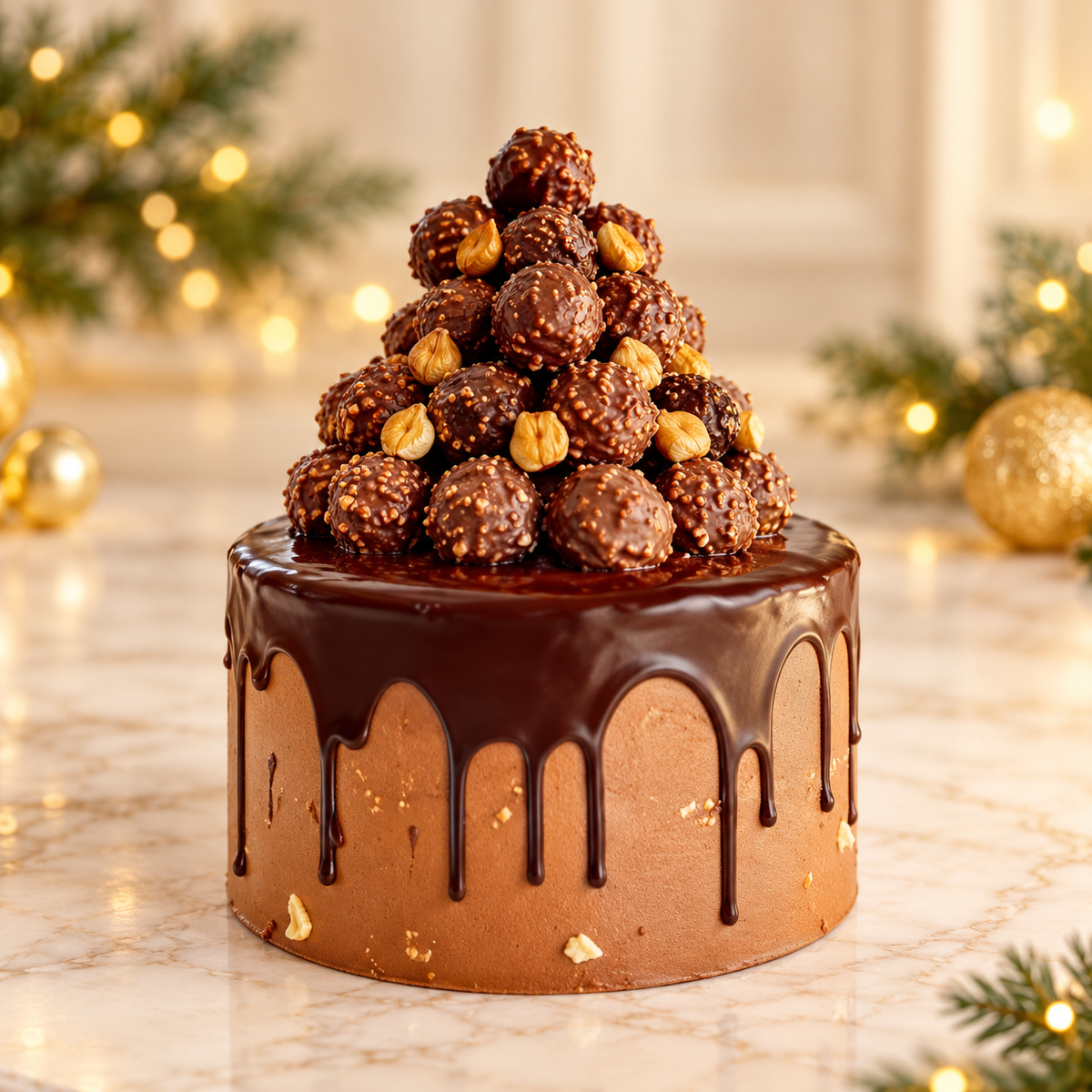 Fererro Roche Tower Cake
