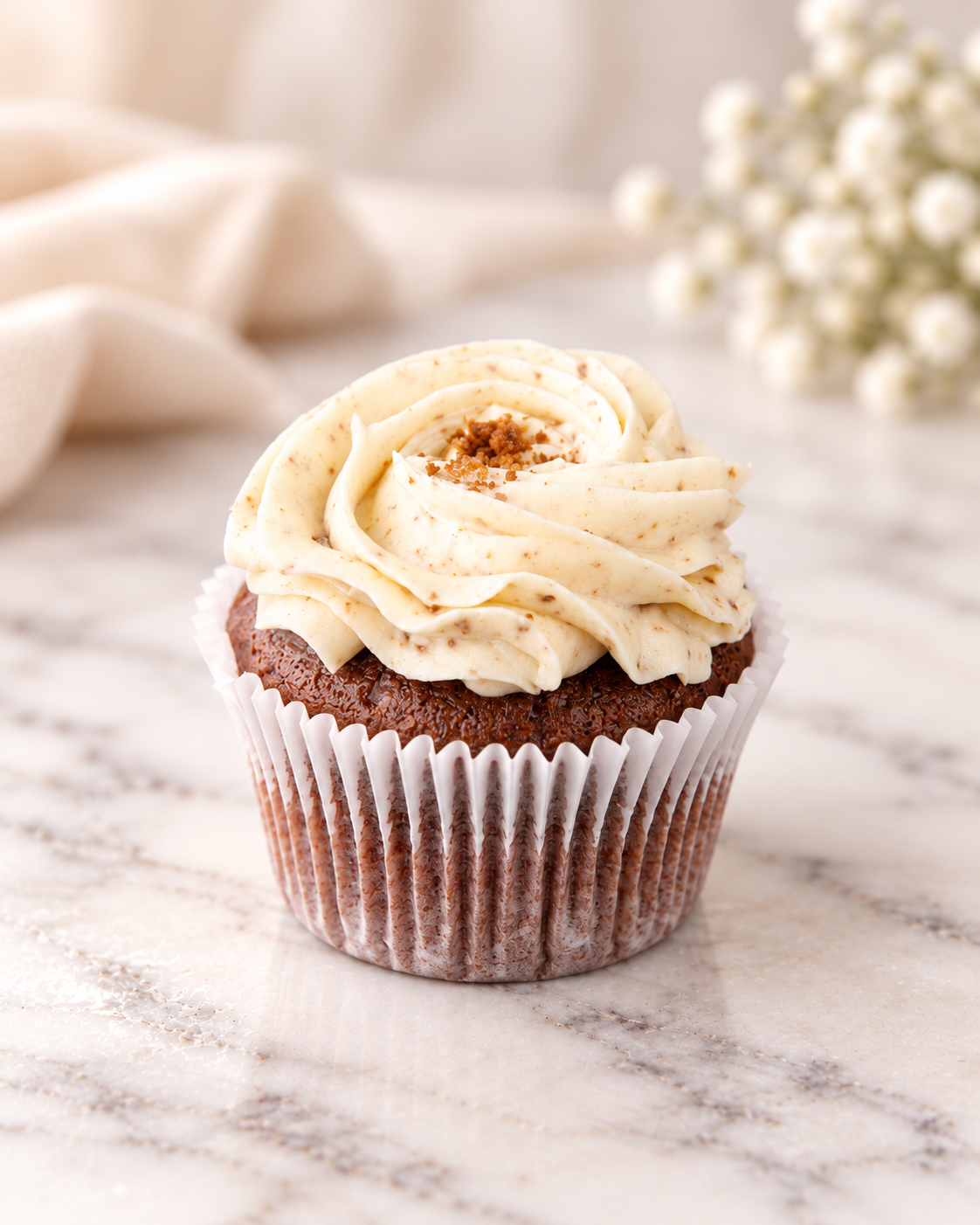 Romany Cream Cupcake