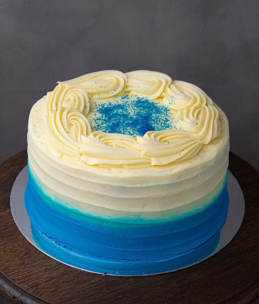 25cm Blue Velvet Cake