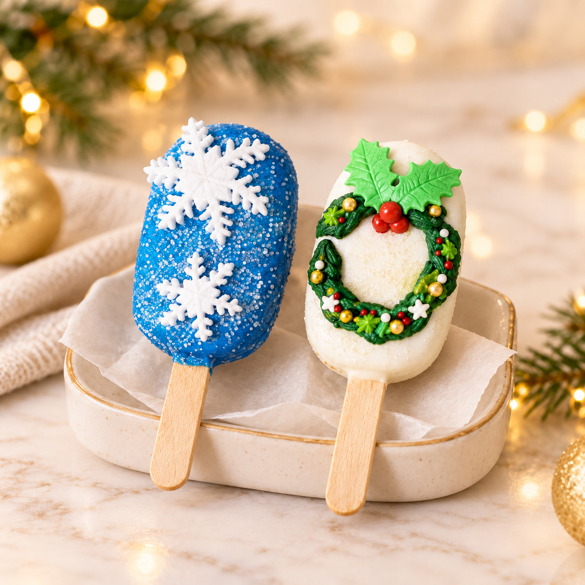 Cakesicles Christmas Decor